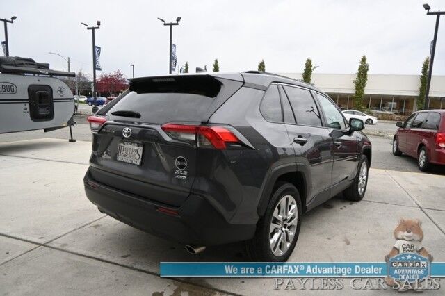 2024 Toyota RAV4 XLE Premium / AWD / Weather Pkg / Power & Heated Leather Seats / Heated Steering Wheel / Sunroof / Adaptive Cruise / Lane Departure & Blind Spot Alert / Apple CarPlay & Android Auto / Back Up Camera / 33 MPG / 1-Owner Anchorage AK