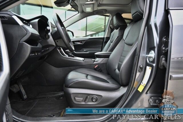 2024 Toyota RAV4 XLE Premium / AWD / Weather Pkg / Power & Heated Leather Seats / Heated Steering Wheel / Sunroof / Adaptive Cruise / Lane Departure & Blind Spot Alert / Apple CarPlay & Android Auto / Back Up Camera / 33 MPG / 1-Owner Anchorage AK