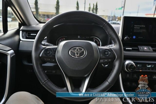 2024 Toyota RAV4 XLE Premium / AWD / Weather Pkg / Power & Heated Leather Seats / Heated Steering Wheel / Sunroof / Blind Spot & Lane Alert / Apple CarPlay & Android Auto / Back Up Camera / Power Liftgate / Keyless Entry & Start / 1-Owner Anchorage AK