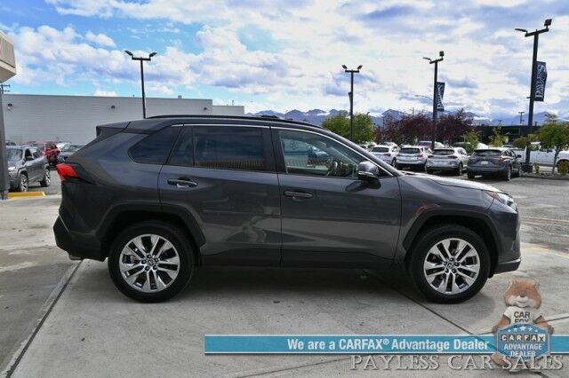 2024 Toyota RAV4 XLE Premium / AWD / Weather Pkg / Power & Heated Leather Seats / Heated Steering Wheel / Sunroof / Blind Spot & Lane Alert / Apple CarPlay & Android Auto / Back Up Camera / Power Liftgate / Keyless Entry & Start / 1-Owner Anchorage AK