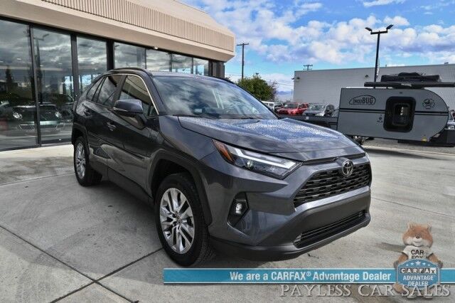2024 Toyota RAV4 XLE Premium / AWD / Weather Pkg / Power & Heated Leather Seats / Heated Steering Wheel / Sunroof / Blind Spot & Lane Alert / Apple CarPlay & Android Auto / Back Up Camera / Power Liftgate / Keyless Entry & Start / 1-Owner Anchorage AK