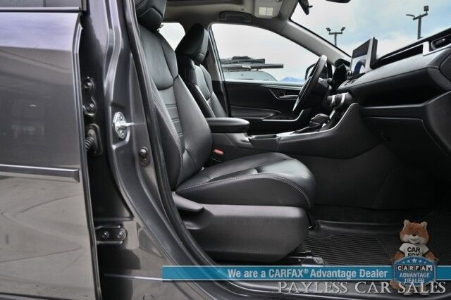 2024 Toyota RAV4 XLE Premium / AWD / Weather Pkg / Power & Heated Leather Seats / Heated Steering Wheel / Sunroof / Blind Spot & Lane Alert / Apple CarPlay & Android Auto / Back Up Camera / Power Liftgate / Keyless Entry & Start / 1-Owner Anchorage AK