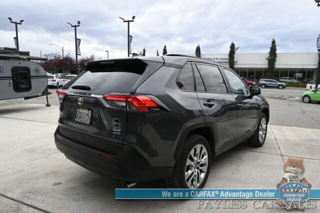 2024 Toyota RAV4 XLE Premium / AWD / Weather Pkg / Power & Heated Leather Seats / Heated Steering Wheel / Sunroof / Blind Spot & Lane Alert / Apple CarPlay & Android Auto / Back Up Camera / Power Liftgate / Keyless Entry & Start / 1-Owner Anchorage AK