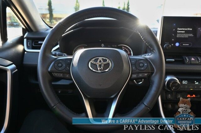 2024 Toyota RAV4 XLE Premium / AWD / Weather Pkg / Power & Heated Leather Seats / Heated Steering Wheel / Sunroof / Blind Spot & Lane Alert / Apple CarPlay & Android Auto / Back Up Camera / Power Liftgate / Keyless Entry & Start / 1-Owner Anchorage AK
