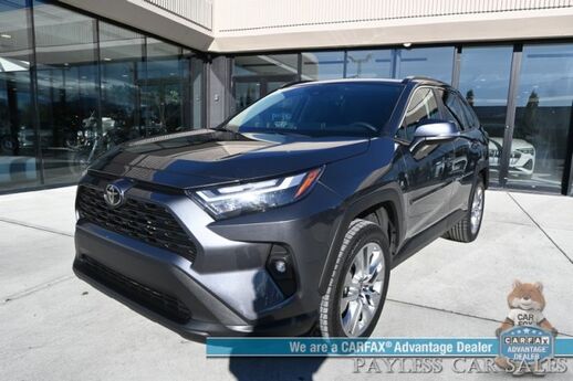 2024 Toyota RAV4 XLE Premium / AWD / Weather Pkg / Power & Heated Leather Seats / Heated Steering Wheel / Sunroof / Blind Spot & Lane Alert / Apple CarPlay & Android Auto / Back Up Camera / Power Liftgate / Keyless Entry & Start / 1-Owner Anchorage AK