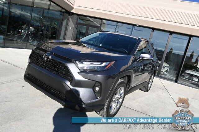 2024 Toyota RAV4 XLE Premium / AWD / Weather Pkg / Power & Heated Leather Seats / Heated Steering Wheel / Sunroof / Blind Spot & Lane Alert / Apple CarPlay & Android Auto / Back Up Camera / Power Liftgate / Keyless Entry & Start / 1-Owner Anchorage AK