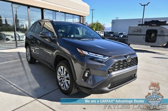 2024 Toyota RAV4 XLE Premium / AWD / Weather Pkg / Power & Heated Leather Seats / Heated Steering Wheel / Sunroof / Blind Spot & Lane Alert / Apple CarPlay & Android Auto / Back Up Camera / Power Liftgate / Keyless Entry & Start / 1-Owner Anchorage AK