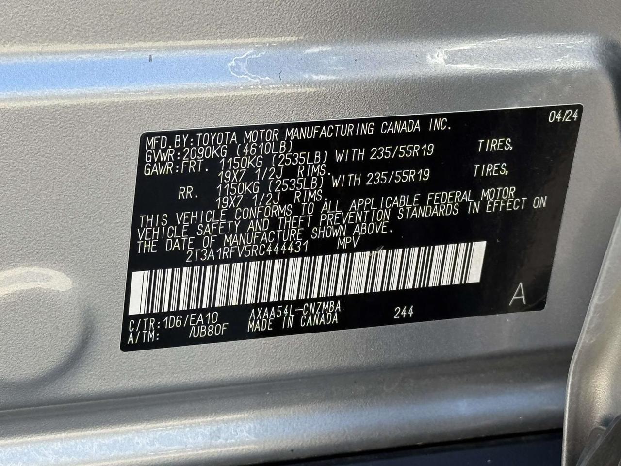 2024 Toyota RAV4 XLE Premium Fredericksburg VA