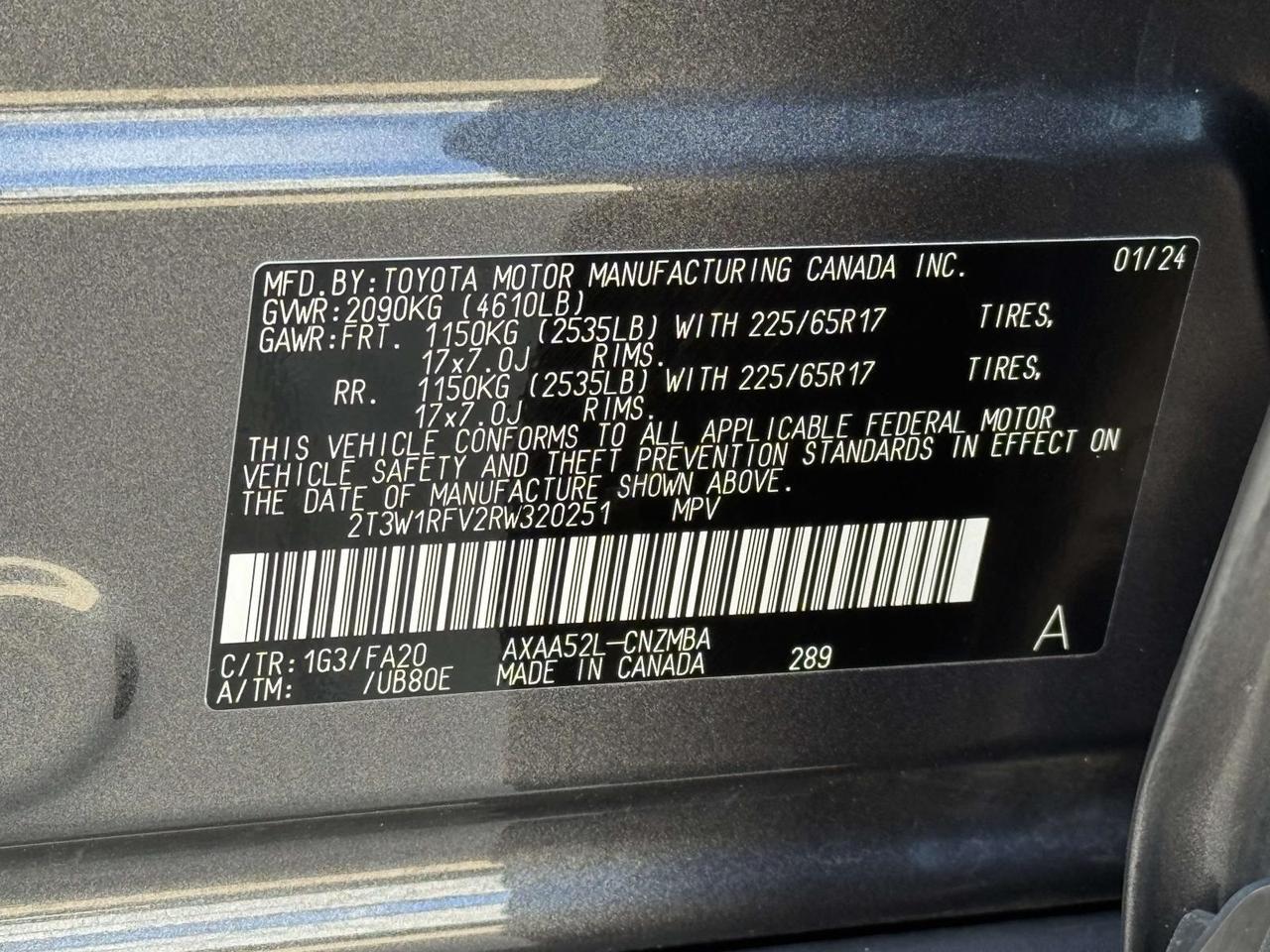 2024 Toyota RAV4 XLE Fredericksburg VA