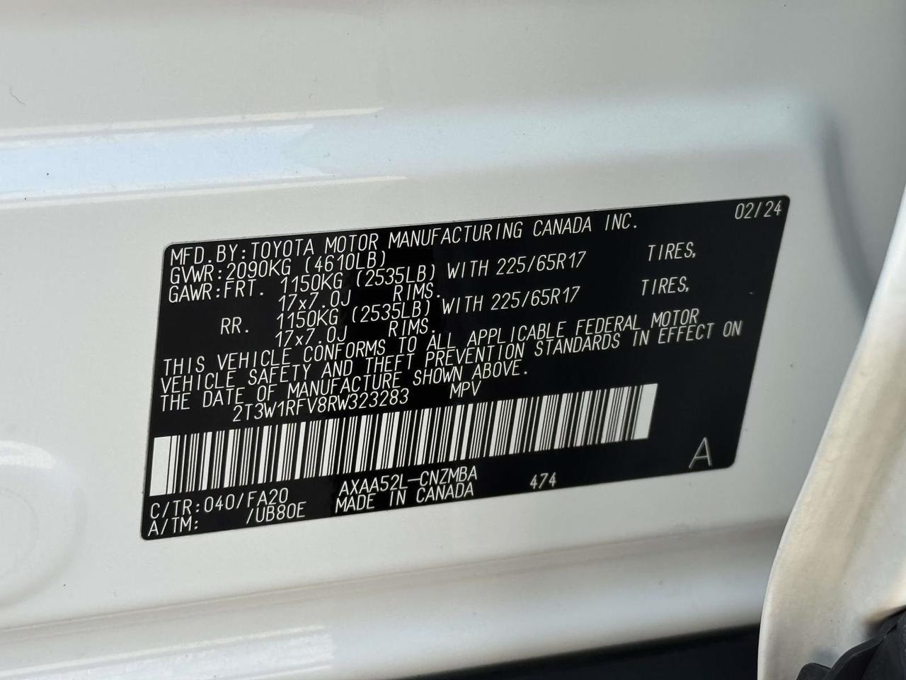 2024 Toyota RAV4 XLE Fredericksburg VA