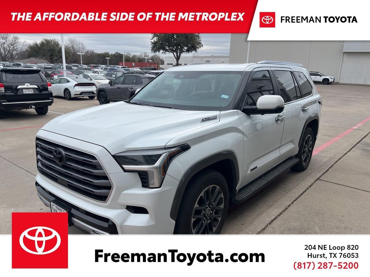 2024 Toyota Sequoia Limited Hurst TX