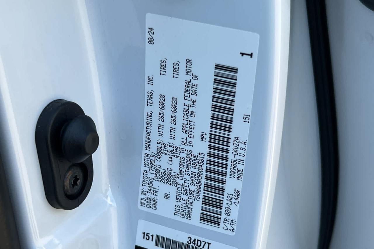 2024 Toyota Sequoia Platinum Roseville CA