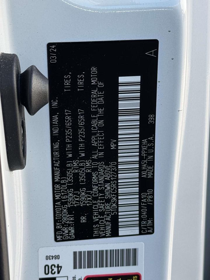 2024 Toyota Sienna LE Fredericksburg VA