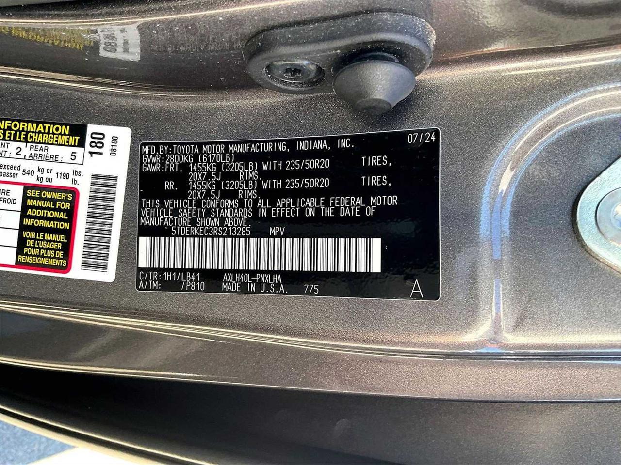 2024 Toyota Sienna Platinum Roseville CA