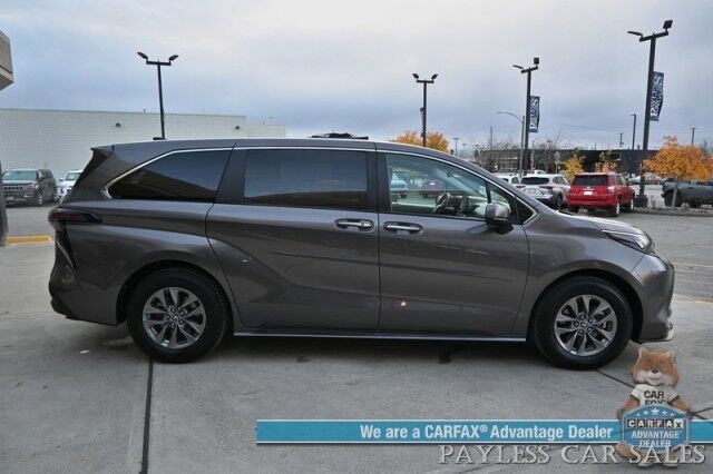 2024 Toyota Sienna XLE Hybrid / AWD / Auto Start / Power & Heated Leather Seats / Sunroof / Adaptive Cruise / Lane Depart & Blind Spot Alert / Apple CarPlay & Android Auto / Back Up Cam / Rear Captain Chairs / 3rd Row / 36 MPG / 1-Owner Anchorage AK