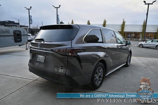 2024 Toyota Sienna XLE Hybrid / AWD / Auto Start / Power & Heated Leather Seats / Sunroof / Adaptive Cruise / Lane Depart & Blind Spot Alert / Apple CarPlay & Android Auto / Back Up Cam / Rear Captain Chairs / 3rd Row / 36 MPG / 1-Owner Anchorage AK