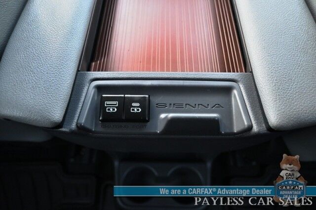 2024 Toyota Sienna XLE Hybrid / AWD / Auto Start / Power & Heated Leather Seats / Sunroof / Adaptive Cruise / Lane Depart & Blind Spot Alert / Apple CarPlay & Android Auto / Back Up Cam / Rear Captain Chairs / 3rd Row / 36 MPG / 1-Owner Anchorage AK