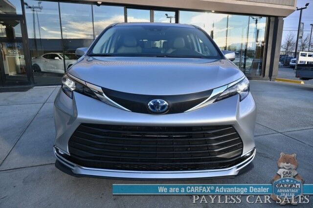 2024 Toyota Sienna XLE Hybrid / AWD / Auto Start / Power & Heated Leather Seats / Sunroof / Adaptive Cruise / Lane Depart & Blind Spot / Apple CarPlay & Android Auto / Back Up Cam / Rear Captain Chairs / 3rd Row / 36 MPG / 1-Owner Anchorage AK