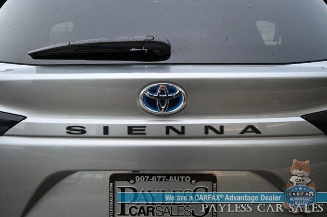 2024 Toyota Sienna XLE Hybrid / AWD / Power & Heated Leather Seats / Sunroof / Adaptive Cruise / Lane Depart & Blind Spot Alert / Apple CarPlay & Android Auto / Back Up Camera / Rear Captain Chairs / 3rd Row / 36 MPG / 1-Owner Anchorage AK 2024 Toyota Sienna XLE Hybrid / AWD / Power & Heated Leather Seats / Sunroof / Adaptive Cruise / Lane Depart & Blind Spot Alert / Apple CarPlay & Android Auto / Back Up Camera / Rear Captain Chairs / 3rd Row / 36 MPG / 1-Owner Anchorage AK