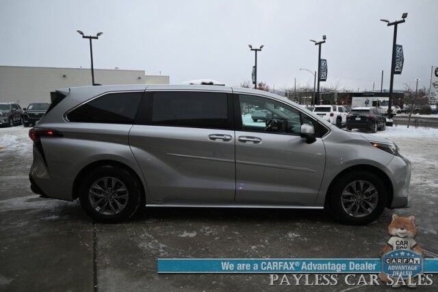 2024 Toyota Sienna XLE Hybrid / AWD / Power & Heated Leather Seats / Sunroof / Adaptive Cruise / Lane Depart & Blind Spot Alert / Apple CarPlay & Android Auto / Back Up Camera / Rear Captain Chairs / 3rd Row / 36 MPG / 1-Owner Anchorage AK 2024 Toyota Sienna XLE Hybrid / AWD / Power & Heated Leather Seats / Sunroof / Adaptive Cruise / Lane Depart & Blind Spot Alert / Apple CarPlay & Android Auto / Back Up Camera / Rear Captain Chairs / 3rd Row / 36 MPG / 1-Owner Anchorage AK