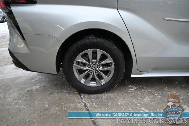 2024 Toyota Sienna XLE Hybrid / AWD / Power & Heated Leather Seats / Sunroof / Adaptive Cruise / Lane Depart & Blind Spot Alert / Apple CarPlay & Android Auto / Back Up Camera / Rear Captain Chairs / 3rd Row / 36 MPG / 1-Owner Anchorage AK 2024 Toyota Sienna XLE Hybrid / AWD / Power & Heated Leather Seats / Sunroof / Adaptive Cruise / Lane Depart & Blind Spot Alert / Apple CarPlay & Android Auto / Back Up Camera / Rear Captain Chairs / 3rd Row / 36 MPG / 1-Owner Anchorage AK