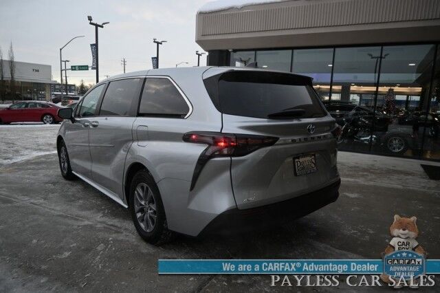 2024 Toyota Sienna XLE Hybrid / AWD / Power & Heated Leather Seats / Sunroof / Adaptive Cruise / Lane Depart & Blind Spot Alert / Apple CarPlay & Android Auto / Back Up Camera / Rear Captain Chairs / 3rd Row / 36 MPG / 1-Owner Anchorage AK 2024 Toyota Sienna XLE Hybrid / AWD / Power & Heated Leather Seats / Sunroof / Adaptive Cruise / Lane Depart & Blind Spot Alert / Apple CarPlay & Android Auto / Back Up Camera / Rear Captain Chairs / 3rd Row / 36 MPG / 1-Owner Anchorage AK