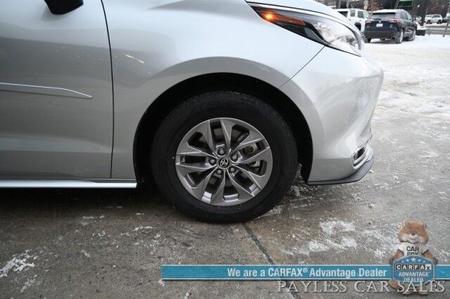 2024 Toyota Sienna XLE Hybrid / AWD / Power & Heated Leather Seats / Sunroof / Adaptive Cruise / Lane Depart & Blind Spot Alert / Apple CarPlay & Android Auto / Back Up Camera / Rear Captain Chairs / 3rd Row / 36 MPG / 1-Owner Anchorage AK 2024 Toyota Sienna XLE Hybrid / AWD / Power & Heated Leather Seats / Sunroof / Adaptive Cruise / Lane Depart & Blind Spot Alert / Apple CarPlay & Android Auto / Back Up Camera / Rear Captain Chairs / 3rd Row / 36 MPG / 1-Owner Anchorage AK