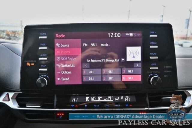 2024 Toyota Sienna XLE Hybrid / AWD / Power & Heated Leather Seats / Sunroof / Adaptive Cruise / Lane Depart & Blind Spot Alert / Apple CarPlay & Android Auto / Back Up Camera / Rear Captain Chairs / 3rd Row / 36 MPG / 1-Owner Wasilla AK