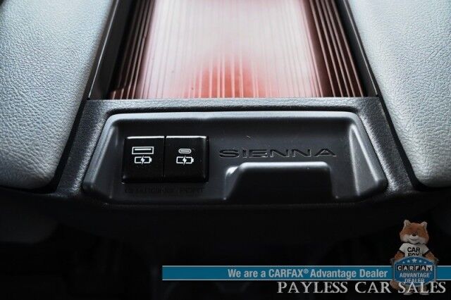 2024 Toyota Sienna XLE Hybrid / AWD / Power & Heated Leather Seats / Sunroof / Adaptive Cruise / Lane Depart & Blind Spot Alert / Apple CarPlay & Android Auto / Back Up Camera / Rear Captain Chairs / 3rd Row / 36 MPG / 1-Owner Wasilla AK