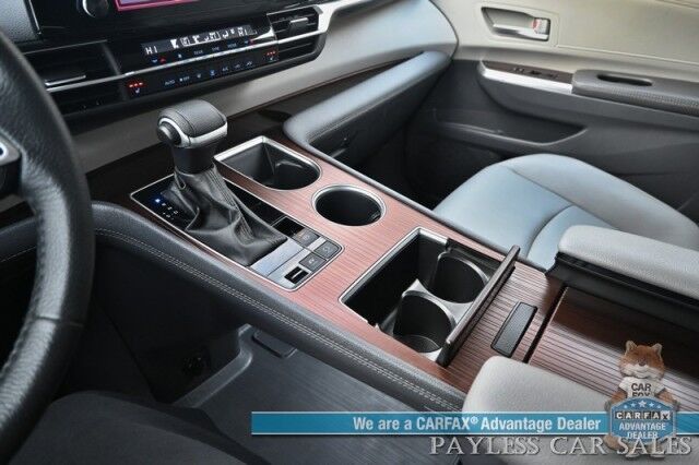 2024 Toyota Sienna XLE Hybrid / AWD / Power & Heated Leather Seats / Sunroof / Adaptive Cruise / Lane Depart & Blind Spot Alert / Apple CarPlay & Android Auto / Back Up Camera / Rear Captain Chairs / 3rd Row / 36 MPG / 1-Owner Wasilla AK