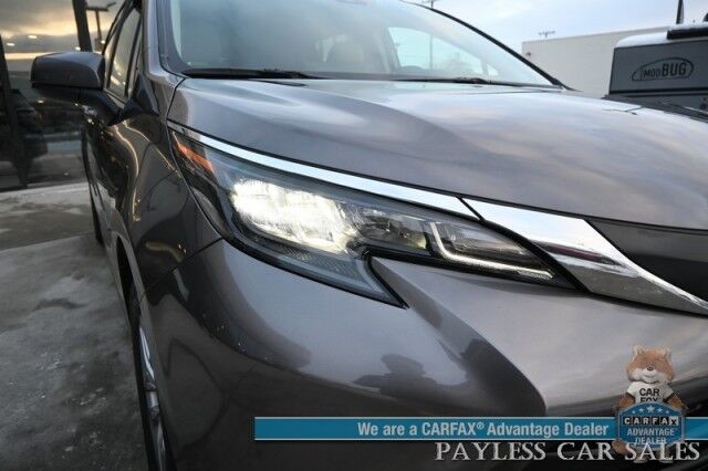 2024 Toyota Sienna XLE Hybrid / AWD / Power & Heated Leather Seats / Sunroof / Adaptive Cruise / Lane Depart & Blind Spot Alert / Apple CarPlay & Android Auto / Back Up Camera / Rear Captain Chairs / 3rd Row / 36 MPG / 1-Owner Anchorage AK