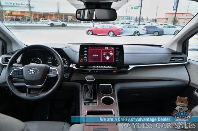 2024 Toyota Sienna XLE Hybrid / AWD / Power & Heated Leather Seats / Sunroof / Adaptive Cruise / Lane Depart & Blind Spot Alert / Apple CarPlay & Android Auto / Back Up Camera / Rear Captain Chairs / 3rd Row / 36 MPG / 1-Owner Anchorage AK