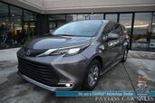 2024 Toyota Sienna XLE Hybrid / AWD / Power & Heated Leather Seats / Sunroof / Adaptive Cruise / Lane Depart & Blind Spot Alert / Apple CarPlay & Android Auto / Back Up Camera / Rear Captain Chairs / 3rd Row / 36 MPG / 1-Owner