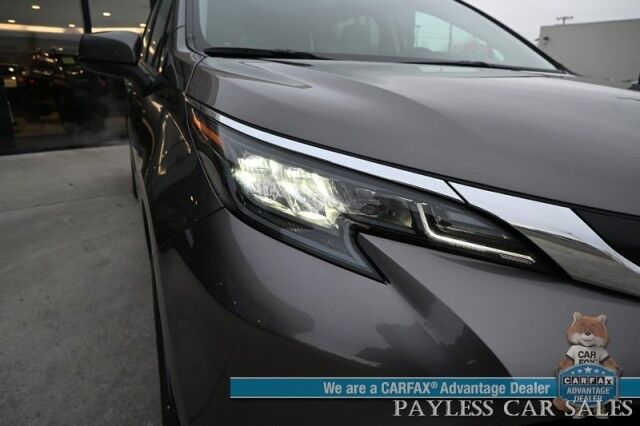 2024 Toyota Sienna XLE Hybrid / AWD / Power & Heated Leather Seats / Sunroof / Adaptive Cruise / Lane Depart & Blind Spot Alert / Apple CarPlay & Android Auto / Back Up Camera / Rear Captain Chairs / 3rd Row / 36 MPG / 1-Owner Anchorage AK