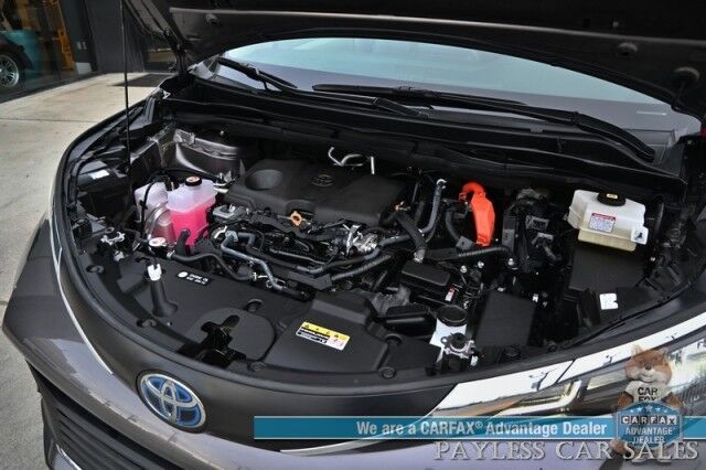 2024 Toyota Sienna XLE Hybrid / AWD / Power & Heated Leather Seats / Sunroof / Adaptive Cruise / Lane Depart & Blind Spot Alert / Apple CarPlay & Android Auto / Back Up Camera / Rear Captain Chairs / 3rd Row / 36 MPG / 1-Owner Anchorage AK