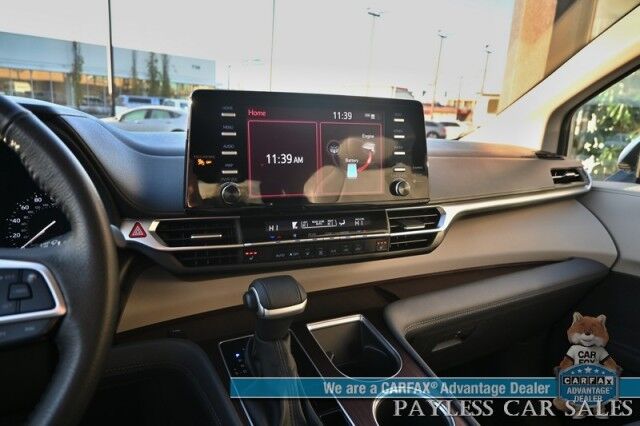 2024 Toyota Sienna XLE Hybrid / AWD / Power & Heated Leather Seats / Sunroof / Adaptive Cruise / Lane Depart & Blind Spot Alert / Apple CarPlay & Android Auto / Back Up Camera / Rear Captain Chairs / 3rd Row / 36 MPG / 1-Owner Anchorage AK