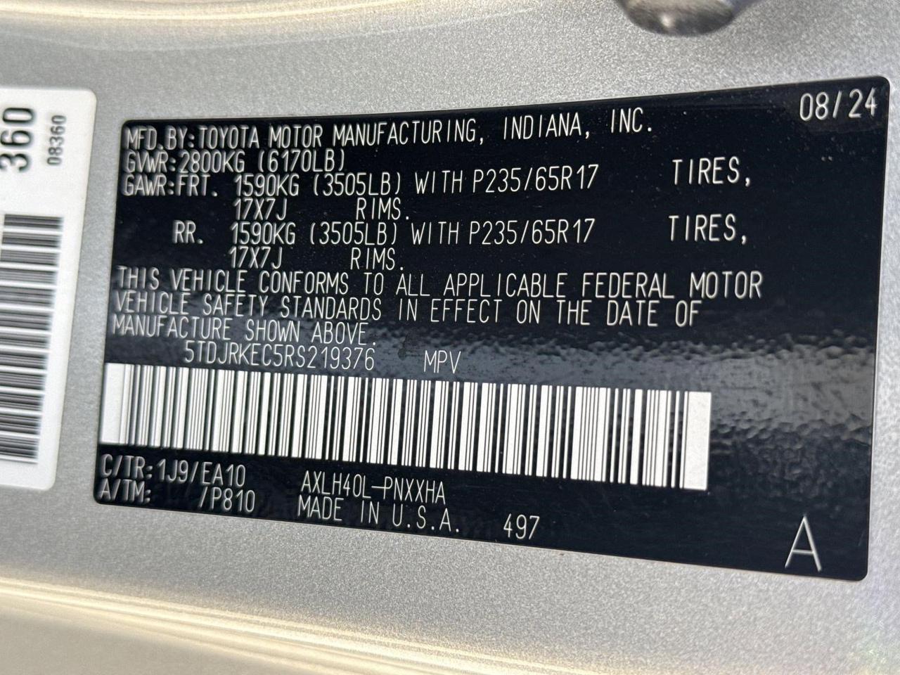 2024 Toyota Sienna XLE San Antonio TX