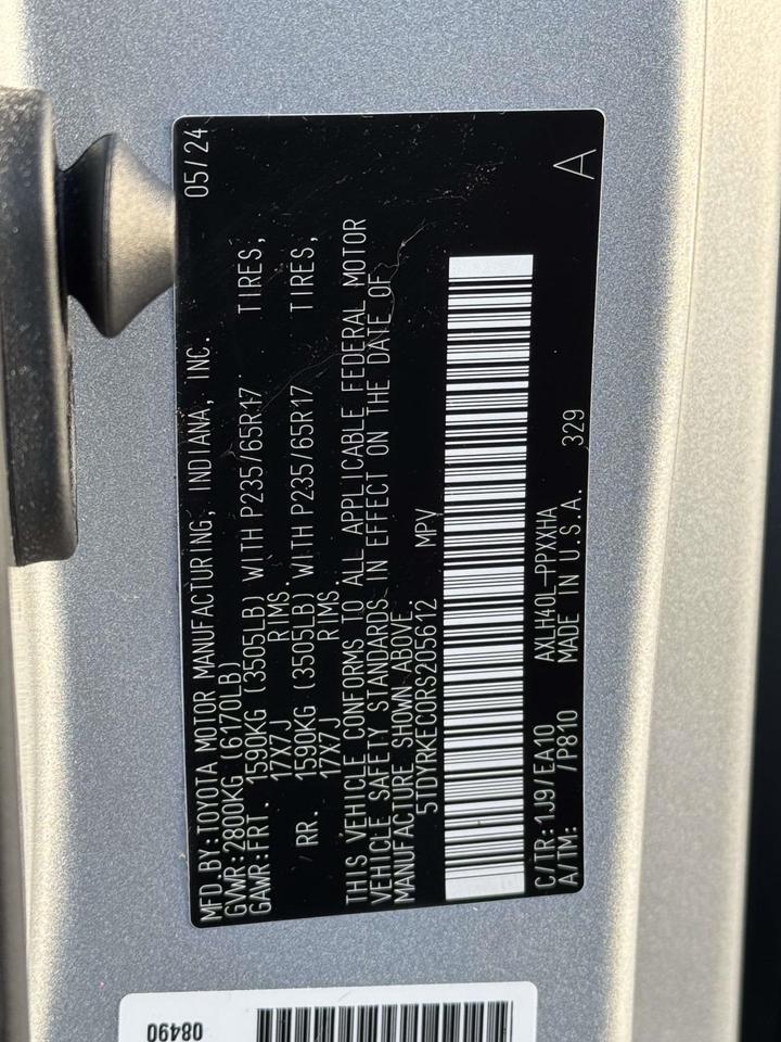 2024 Toyota Sienna XLE Fredericksburg VA