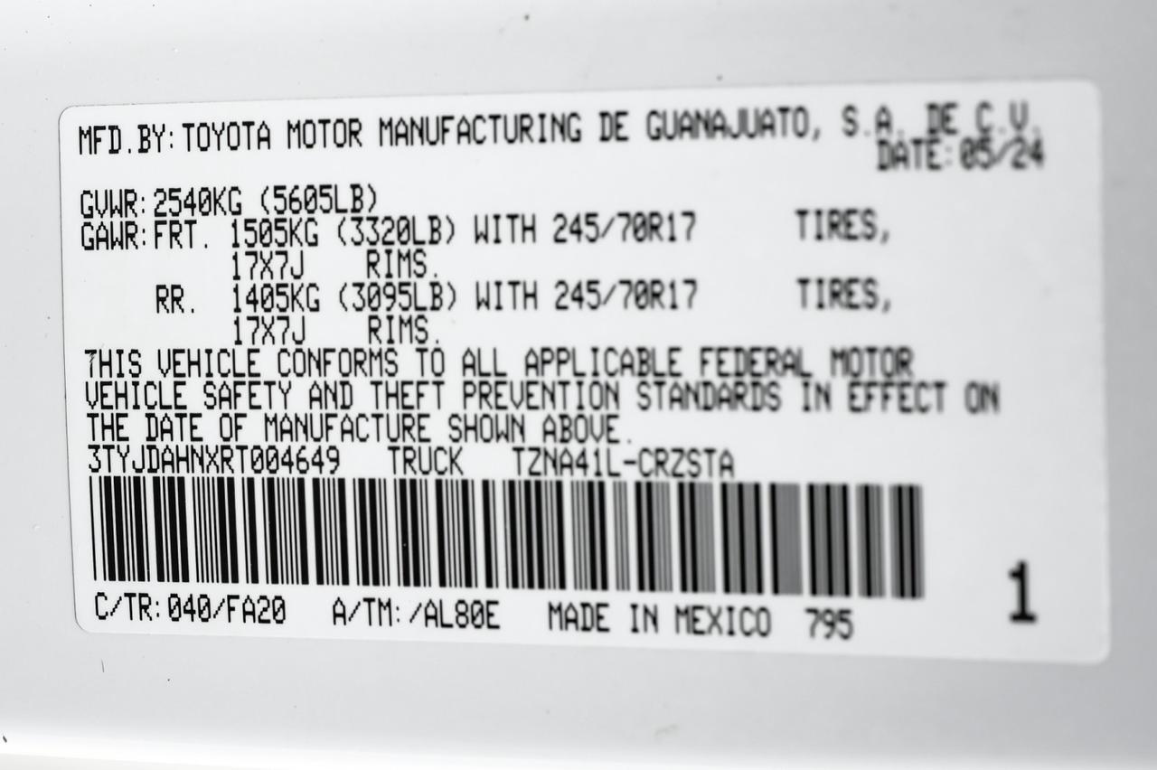 2024 Toyota Tacoma 2WD SR Farmers Branch TX