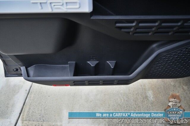 2024 Toyota Tacoma 4WD TRD Off Road / 4X4 / Crew Cab / Premium Cloth Seats / Adaptive Cruise Control / Lane Departure & Blind Spot Alert / Apple CarPlay & Android Auto / Back Up Camera / Keyless Entry & Start / Tow Pkg / 23 MPG / 1-Owner Anchorage AK