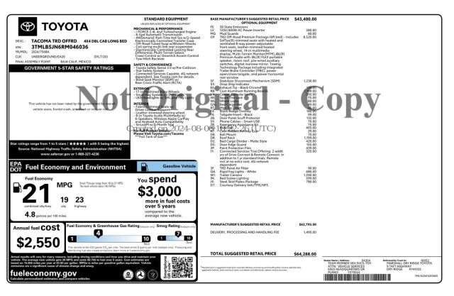 2024 Toyota Tacoma 4WD TRD Off Road Premium Marshfield MA