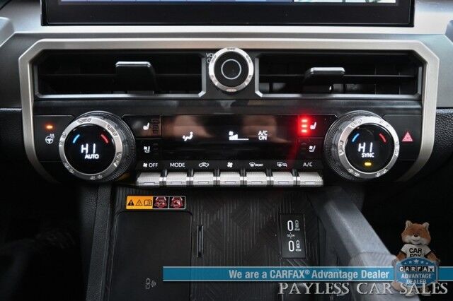 2024 Toyota Tacoma 4WD TRD Off Road / Premium Pkg / 4X4 / Crew Cab / Auto Start / Heated & Cooled Leather Seats / Heated Steering / Sunroof / JBL Speakers / Adaptive Cruise / Lane Departure & Blind Spot / 360 Cam / Tow Pkg / 1-Owner Anchorage AK