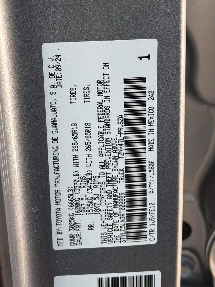 2024 Toyota Tacoma Hybrid TRD Sport Fredericksburg VA