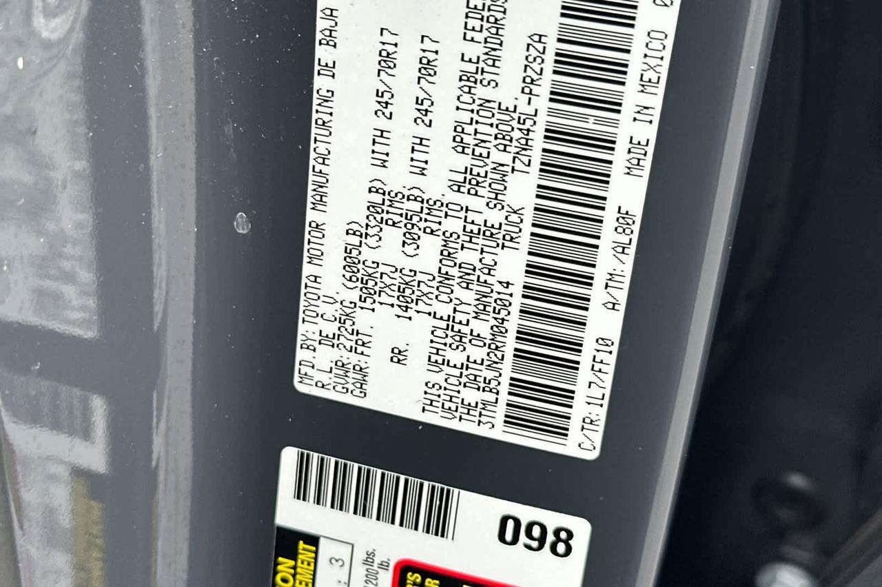 2024 Toyota Tacoma SR5 Roseville CA