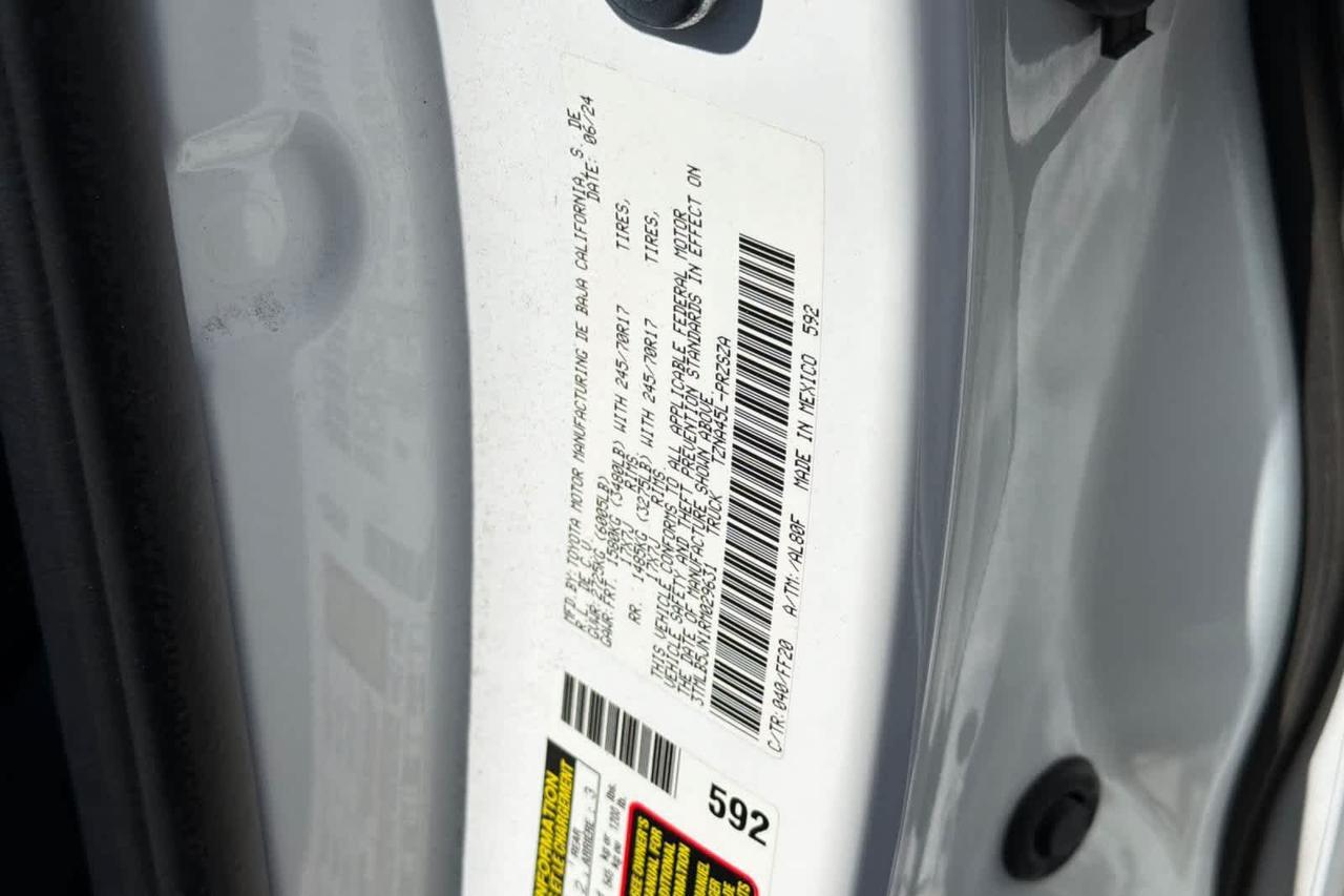 2024 Toyota Tacoma SR5 Roseville CA