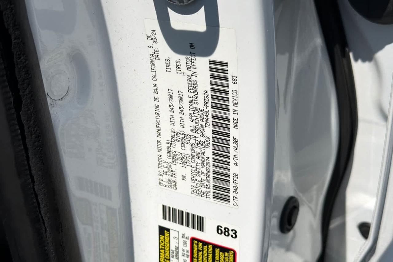 2024 Toyota Tacoma SR5 Roseville CA