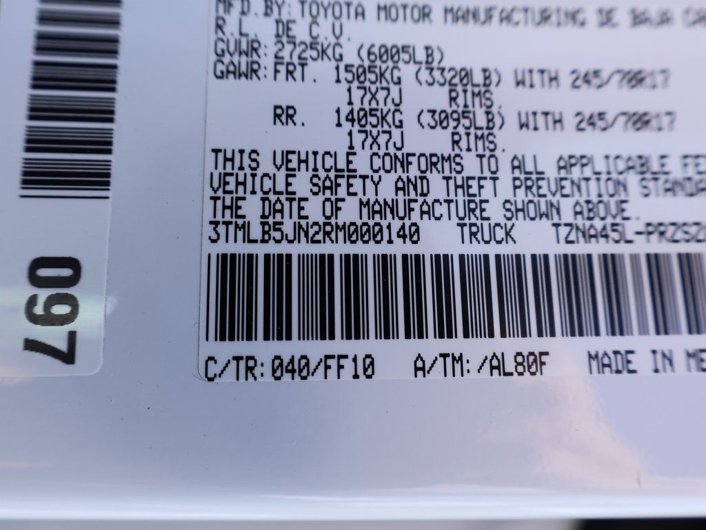 2024 Toyota Tacoma SR5 San Clemente CA