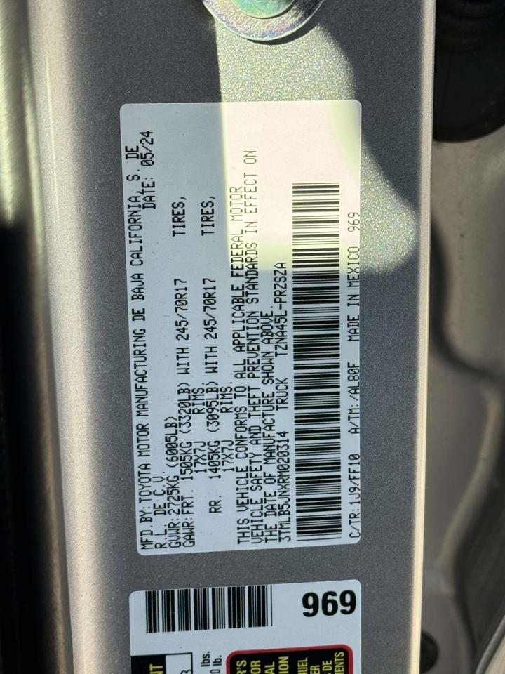 2024 Toyota Tacoma SR5 Fredericksburg VA