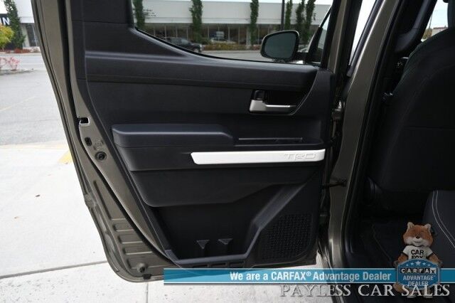 2024 Toyota Tacoma TRD Off Road / 4X4 / Auto Start / Crew Cab / Premium Cloth Seats / Adaptive Cruise / Lane Departure & Blind Spot / Apple CarPlay & Android Auto / Back Up Camera / Keyless Entry & Start / Tow Pkg / 23 MPG / 1-Owner Anchorage AK 2024 Toyota Tacoma TRD Off Road / 4X4 / Auto Start / Crew Cab / Premium Cloth Seats / Adaptive Cruise / Lane Departure & Blind Spot / Apple CarPlay & Android Auto / Back Up Camera / Keyless Entry & Start / Tow Pkg / 23 MPG / 1-Owner Anchorage AK