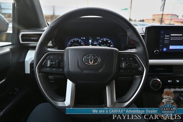 2024 Toyota Tacoma TRD Off Road / 4X4 / Auto Start / Crew Cab / Premium Cloth Seats / Adaptive Cruise / Lane Departure & Blind Spot / Apple CarPlay & Android Auto / Back Up Camera / Keyless Entry & Start / Tow Pkg / 23 MPG / 1-Owner Anchorage AK 2024 Toyota Tacoma TRD Off Road / 4X4 / Auto Start / Crew Cab / Premium Cloth Seats / Adaptive Cruise / Lane Departure & Blind Spot / Apple CarPlay & Android Auto / Back Up Camera / Keyless Entry & Start / Tow Pkg / 23 MPG / 1-Owner Anchorage AK